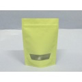 Kraft Paper Stand Up Bag Doypack With Windows