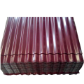 Weiße Farbe 0.3mm-0.4mm Stärke Corrugated Stahlblech