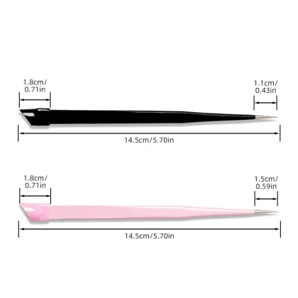 OEM ODM Rhinestone Manicure Stick Tips & Tweezers