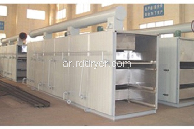 ماكينات تصنيع الفاكهة والخضروات DW Model Mesh Belt Dryer