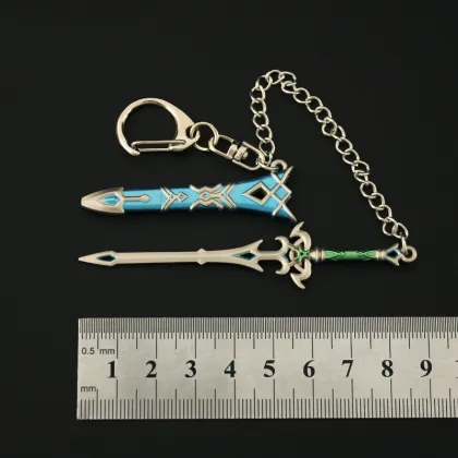 Anime Samurai Swords Keychain for Boys - Weapon Soul Chasing Stick Toy