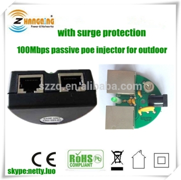 mini poe injector passive poe injector for outdoor