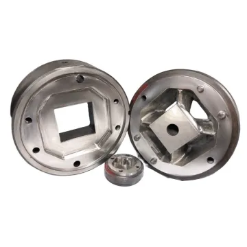 Square tube extrusion die for industrial aluminum