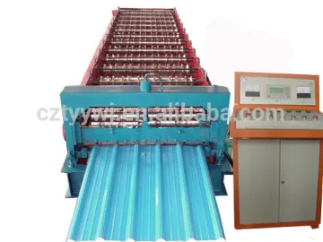 Economic roofing seamer profile rolling machine