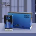 Cigarro eletrônico descartável de navio pronto Breze Stiik 5000