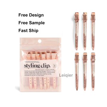 Cute Customized Logo Hair Clips and Accessories for Volumizing and Styling