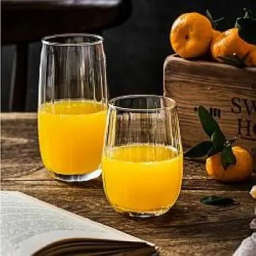 Clear Machine Made Glass Tumbler
