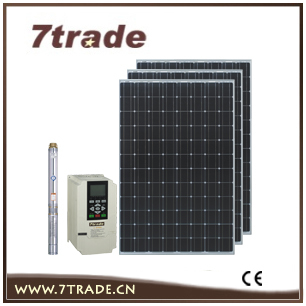 5.5HP solar power irrigation system no need battery