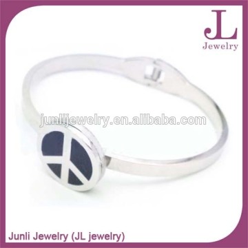 2017 Stainless Steel Silver Jewelry Bracelet Fashion Enamel Bracelet