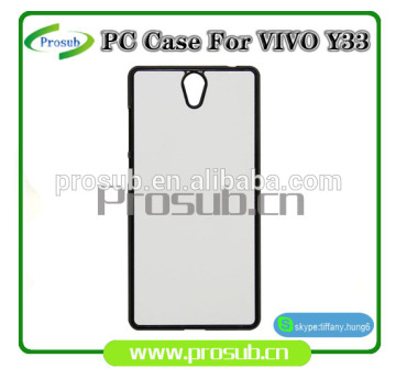 2d sublimation PC plastic blank smartphone case cover for Prosub-VIVO Y33
