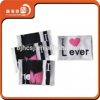 Fashion custom fabric women clothing label