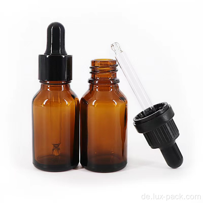 40 ml 50 ml ätherisches Öl Kosmetische Glasabropfenflaschen