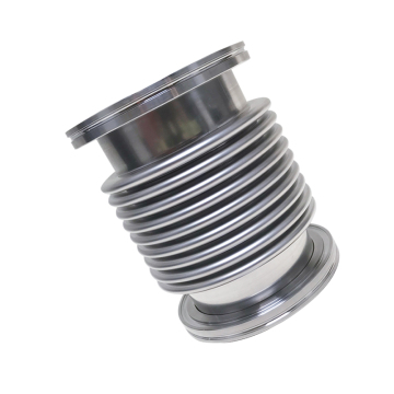 High-Quality Stainless Steel Vacuum Flanged Clamp Connector Bellows Hoses