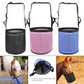 Sac d'alimentation à cheval PVC Sac en filet