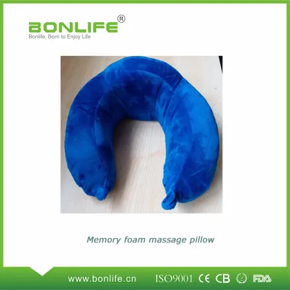 Memory Foam Neck Massage Pillow for relax