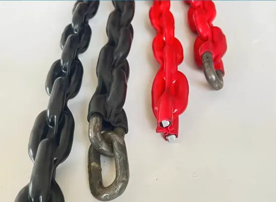 Elevator galvanized compensation chain