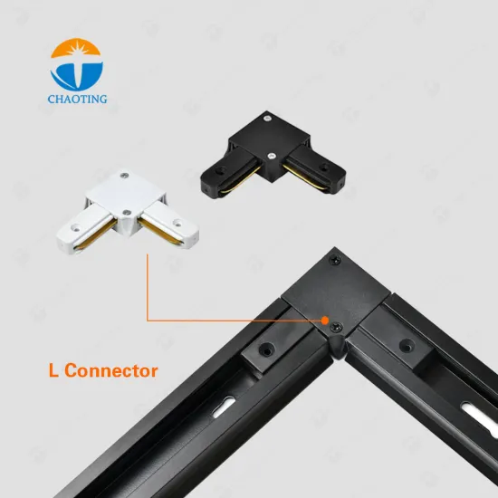 2020 Bestselling Black & White V-Connector Track Light for 2-Wire Jewelry Stores & Museums