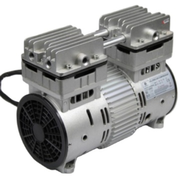 220V AC Silent 1HP Double Cylinder Piston Oil-Free Portable Air Compressor for Water Removal