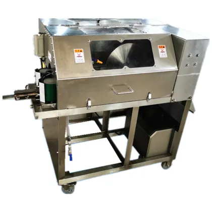 Mackerel Fish Bone Removing Machine - Full Automatic Pacific Saury Fish Slicing Machine