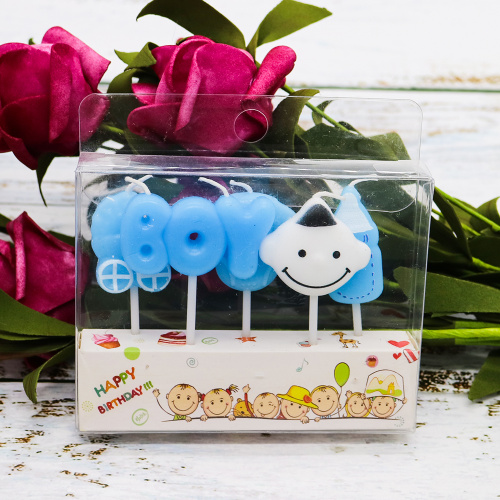 Cartoon Happy Birthday Candles