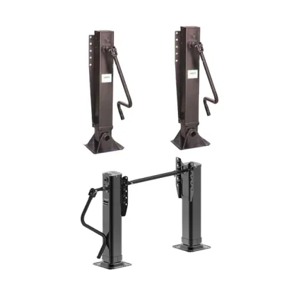 MBP Auto Part T Shoe 16t 28t Semi Trailer Axles Truck Landing Gear Leg for Jost Fuwa Saf Holland
