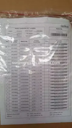 300W Q cells solar panels made by Germany technology Q.PRO L 300