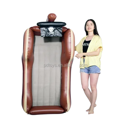 Customization Viking Ship Inflatable Children Flocking Bed