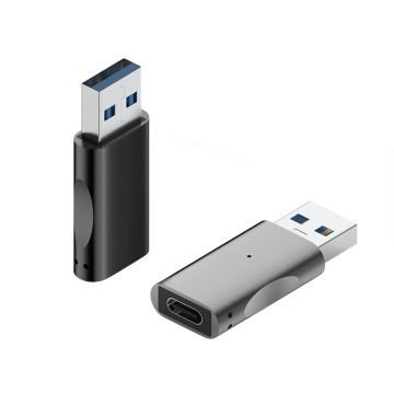 USB3.0 Adapter with Type-C PD Fast Charging Car Charger Converter: 10GBS High-Speed Double-Sided Transmission USB Adapter