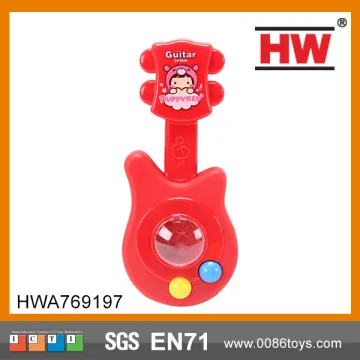 Candy Inside Cheap Plastic Musical Toy Kids Guitar