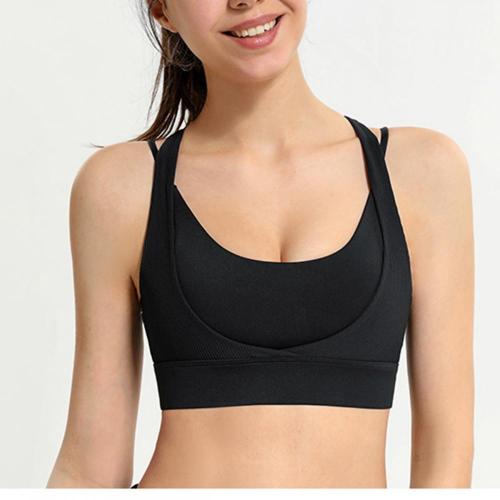 Strappy Sports Bras maka Womenmụ nwanyị