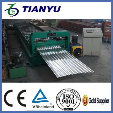 Hydraulic press roof tile making equipment