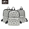 Borsa riflettente per zaini luminosi olografici geometrici