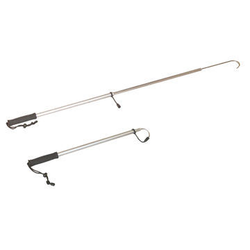 Gaff/Hooks, Made of Aluminum, Adjustable Handle