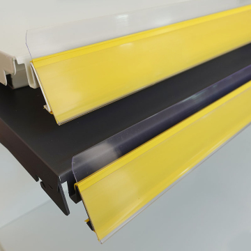 PVC Extrusion Plastic Strip Price Tags for Supermarket Shelf Edge