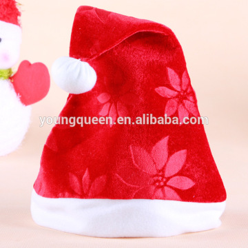 CM03 floral leaves and flowers Christmas hats wholesale high-grade short funny christmas party hats