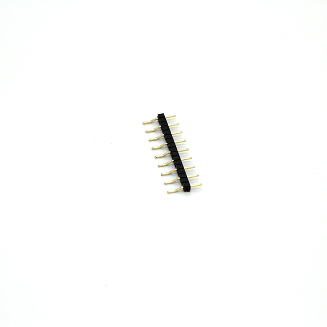 Single row needle connector