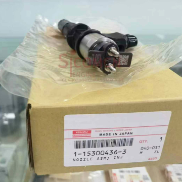 Common Rail Denso Fuel Injector Nozzle 1-15300436-3 for Isuzu 6WG1 Diesel Engine