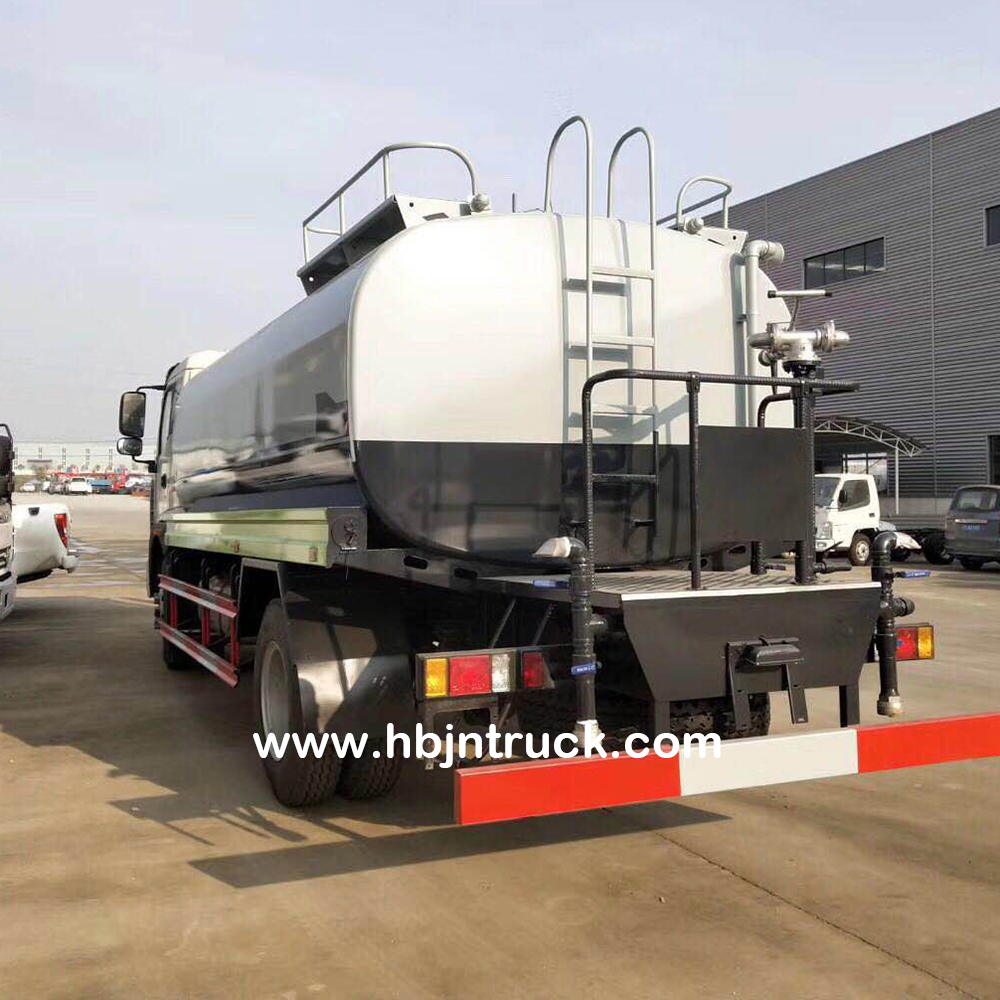 Stainless Steel Water Tank Truck