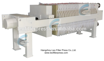 Leo Filter Press Food Industry Filtration Membrane Filter Press