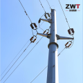 Poste tubular de aço personalizado para linhas de transmissão de energia
