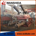 200 toneladas Push Out Scrap Metal Baler
