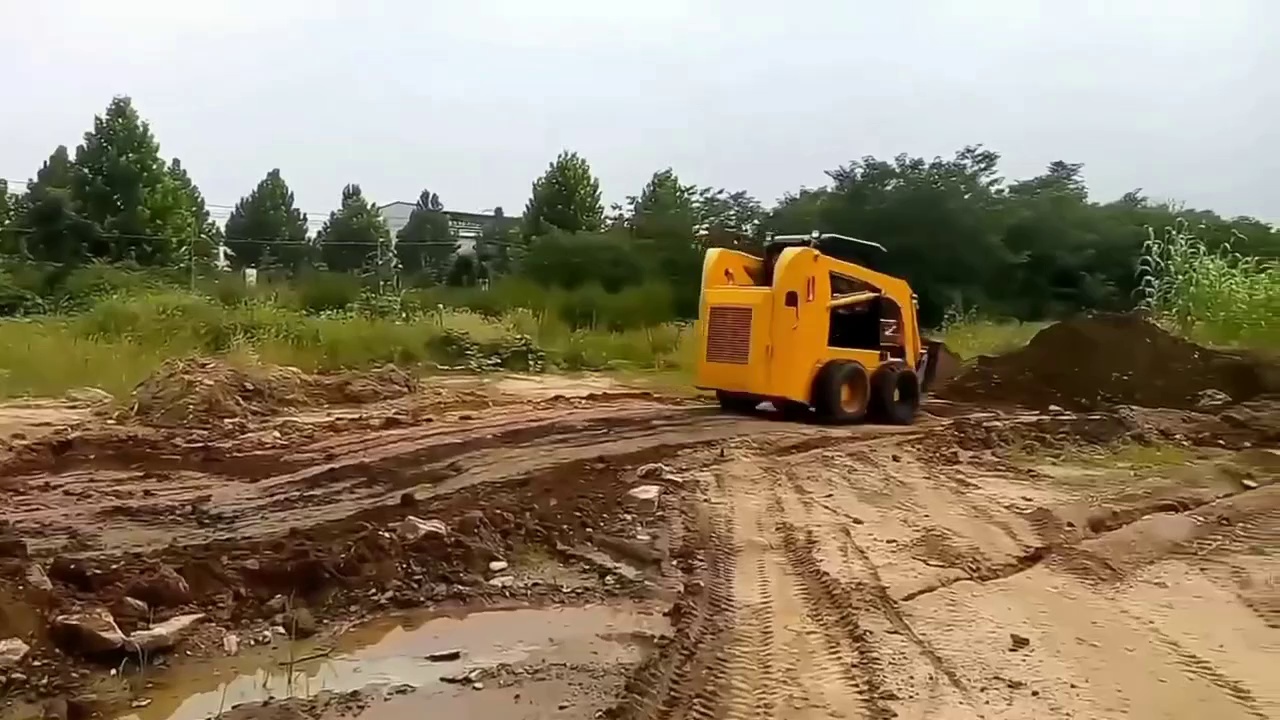 Factory CE 200kgs-1400kgs EPA Diesel Small/Mini Compact Wheel Track Skid Steer Loader