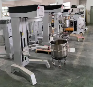 Rk Bakeware China 25L 45L 65L Double Arms Mixer Double Planetary Mixer for Wholesale Bakeries