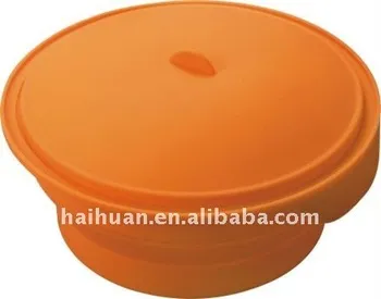 Silicone folded steamer