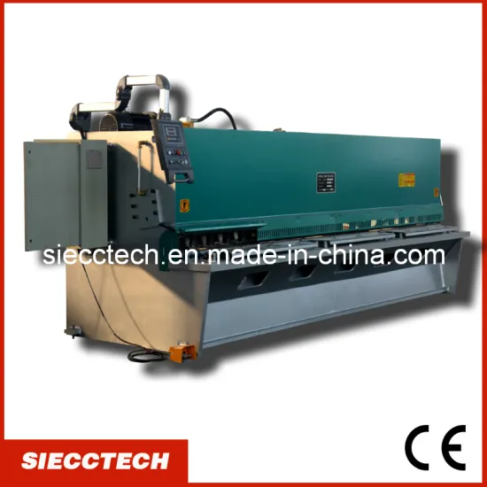QC12y 6X4000 Hydraulic Swing Beam Metal P Late Shear Machine