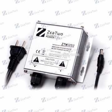 Constant Voltage Waterproof Ip67 Ac/dc 12v 2a Led Power Adapter With Ce