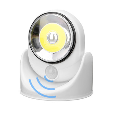 COB LED Motion Sensor Wall Light: Smart Night Lamp for Bedroom, Corridor, Stair, Wardrobe with Intelligent Separation Control and Induction Function