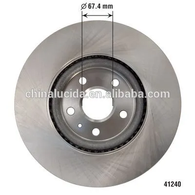 brakes disc parts 15267103 cadillac cts