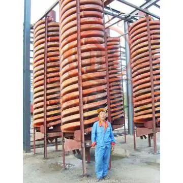 tungsten ore spiral chute