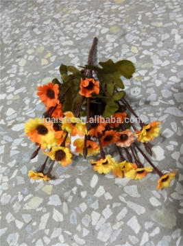 30cm Long table wedding cakes decorative home decor fake plastic fabric Mexico's milk chrysanthemum daisy flowers ELJ02 27X11